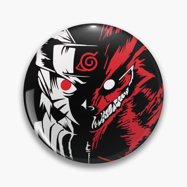 Item preview, Two Sides of the Demon – Naruto & Kurama  designed and sold by BravenBold.