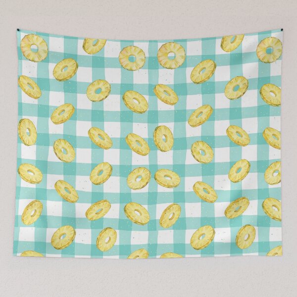 Item preview, sliced pineapple pattern by Why designed and sold by tampansgang.
