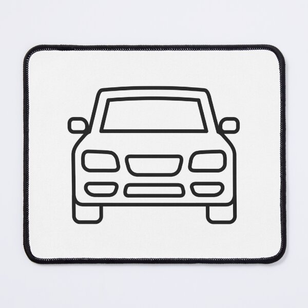 Item preview, Car Front Vehicle Line Art Icon designed and sold by VectorForge Studio.