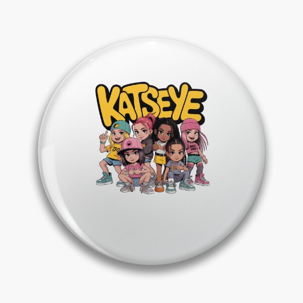 Item preview, KATSEYE Girl Group Cartoon Fan Design, Pop Star Academy Inspired designed and sold by thefirstbroo.