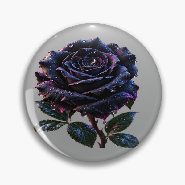Item preview, Black Velvet Rose – Midnight Gothic Romance designed and sold by TroviTutto.