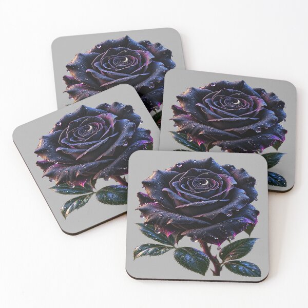 Item preview, Black Velvet Rose – Midnight Gothic Romance designed and sold by TroviTutto.