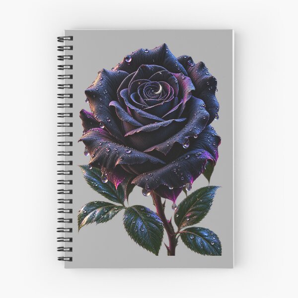 Item preview, Black Velvet Rose – Midnight Gothic Romance designed and sold by TroviTutto.