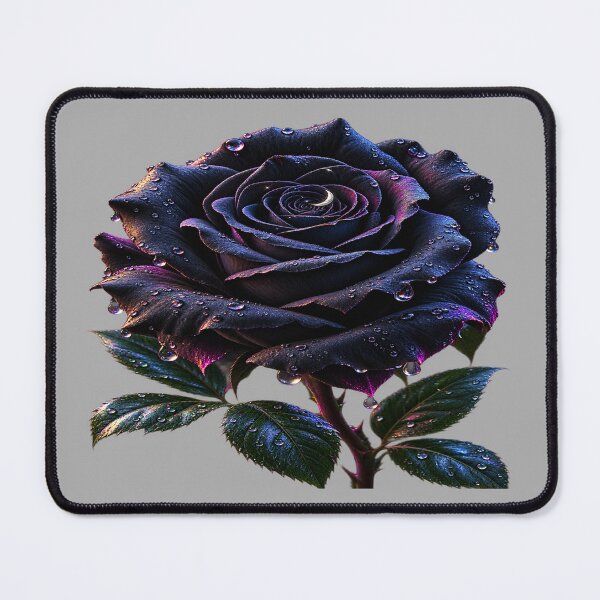 Item preview, Black Velvet Rose – Midnight Gothic Romance designed and sold by TroviTutto.