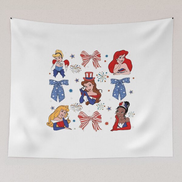 Item preview, Whimsical Princess Bows And Fairytale Characters Collage designed and sold by AaronRodr97486.