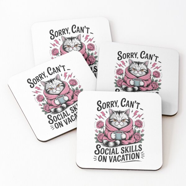Item preview, Antisocial Cat designed and sold by FrogNotDog.