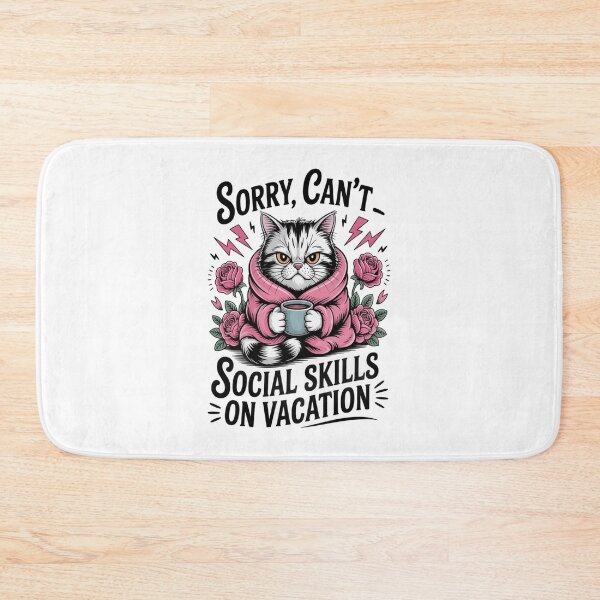 Item preview, Antisocial Cat designed and sold by FrogNotDog.