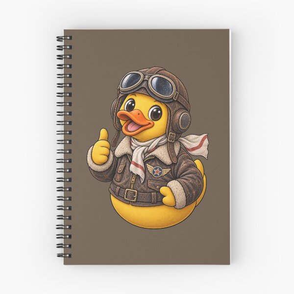 Item preview, Rubber Duck Pilot – Vintage Edition designed and sold by BROHLine Studio.