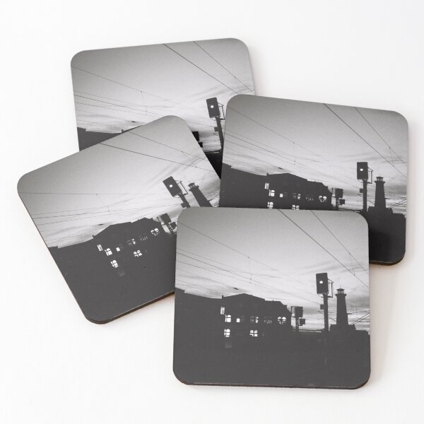 Item preview, Sunset At Ehrenfeld Station designed and sold by RoseLaCroix.
