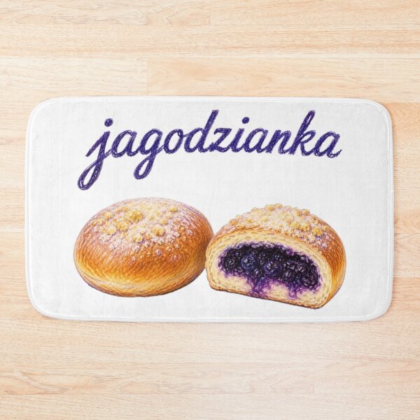 Item preview, Jagodzianka - Polish blueberry brioche designed and sold by JOANNASKAH.