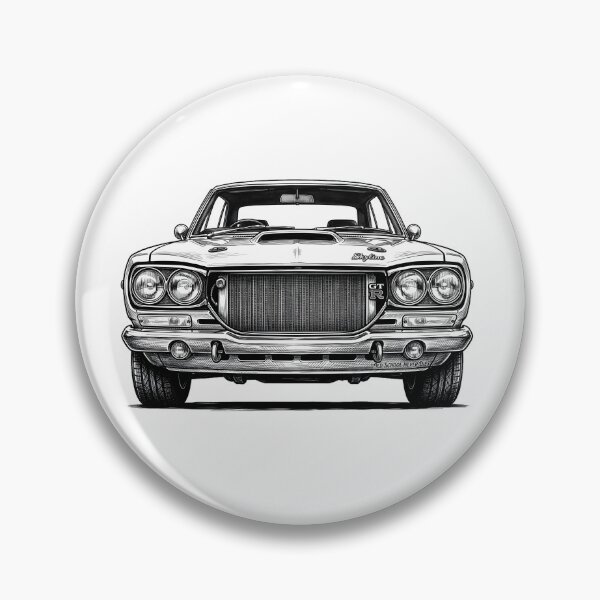 Item preview, Front View: Historic JDM Classic Nissan Skyline Hakosuka GT-R designed and sold by tomsze12.