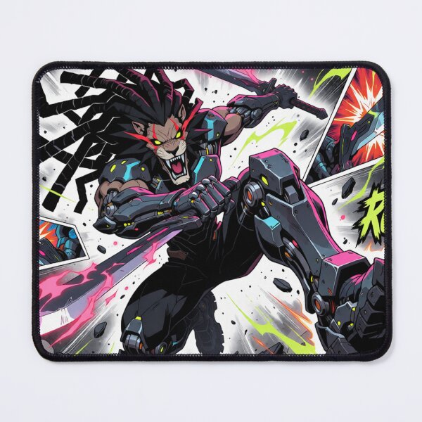 Item preview, Cyber Lion Fighter Striking with Power designed and sold by SabaMirzique.