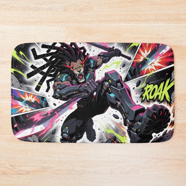 Item preview, Cyber Lion Fighter Striking with Power designed and sold by SabaMirzique.