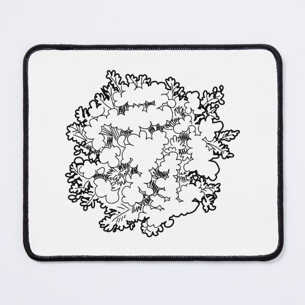 Item preview, Hand-Drawn Dense Textured Bush and Shrub Symbol Plan View designed and sold by zanaxxer.