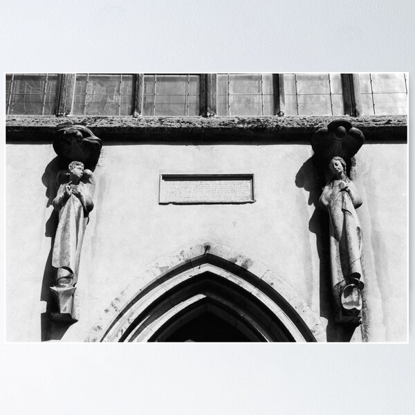 Item preview, Two Saint Statues, Altenberger Dom designed and sold by RoseLaCroix.
