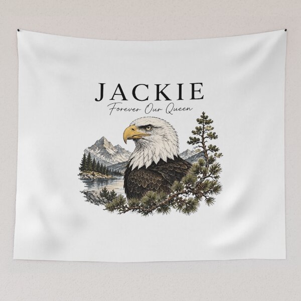 Item preview, Bald Eagle Forever Our Queen Mountain Wildlife Design designed and sold by AaronRodr97486.
