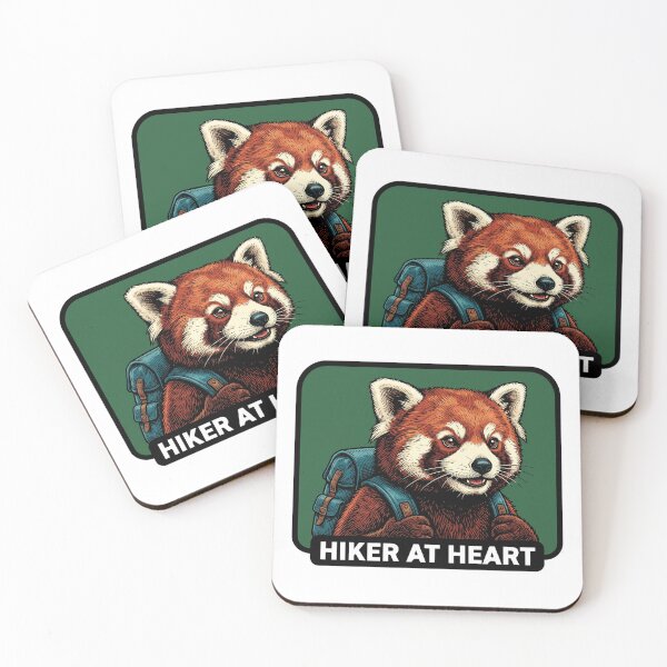 Item preview, Hiker At Heart Panda designed and sold by Roy & Tiffany.