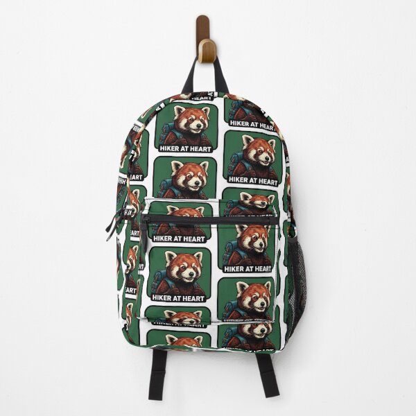 Item preview, Hiker At Heart Panda designed and sold by Tiffany Roy.