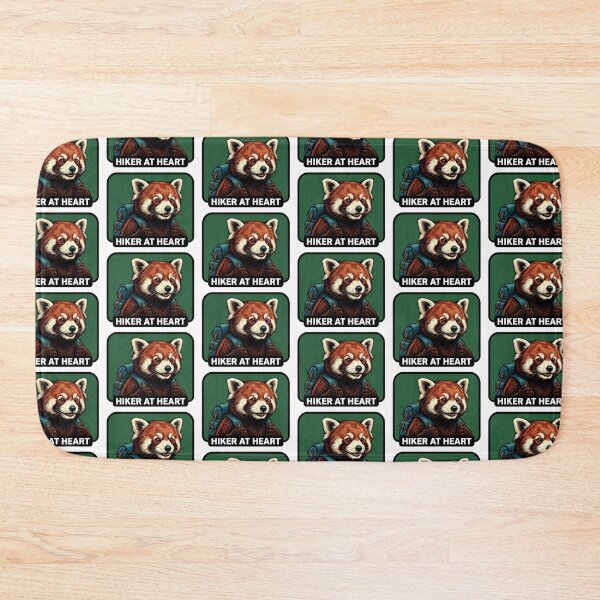 Item preview, Hiker At Heart Panda designed and sold by Tiffany Roy.