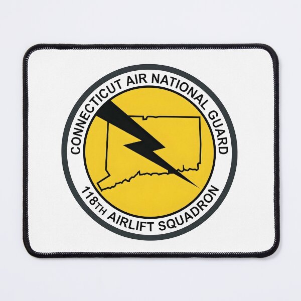 Item preview, Connecticut Air National Guard 118th Airlift Squadron Emblem designed and sold by CharlieDesings.