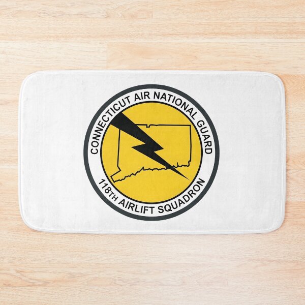 Item preview, Connecticut Air National Guard 118th Airlift Squadron Emblem designed and sold by CharlieDesings.