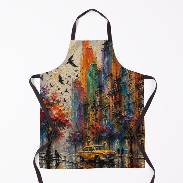 Item preview, Colorful Cityscape designed and sold by RawEdgeStudios.