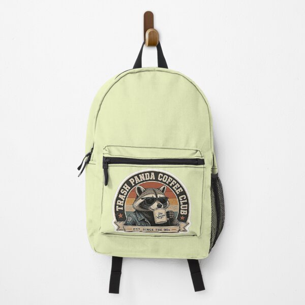 Item preview, Vintage Raccoon Badge Sticker - Trash Panda Coffee Club designed and sold by Jaani-T.