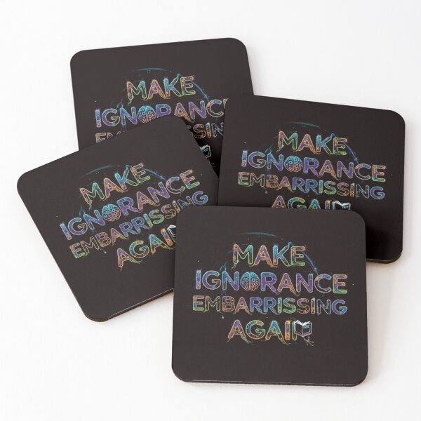 Item preview, Make Ignorance Embarrassing Again designed and sold by SkrabinhoArt.
