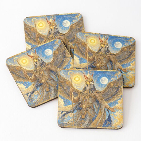 Item preview, Horus, Lord of the Cosmic Horizon | Egyptian God of the Sky designed and sold by Stoneflower-Art.