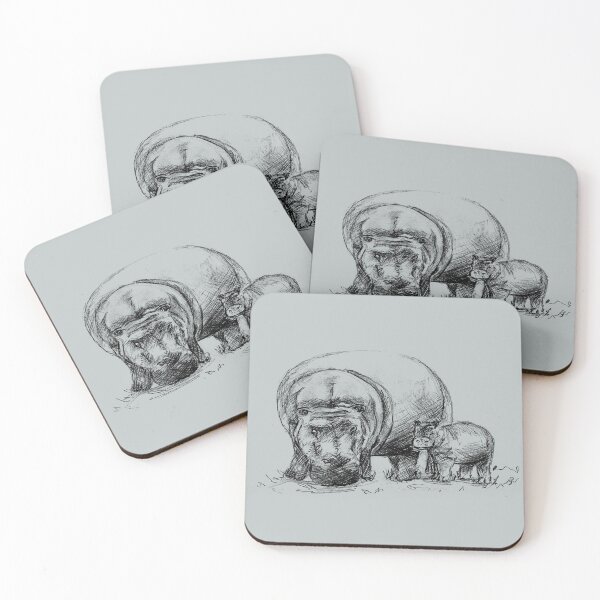 Item preview, Hippos designed and sold by CanvasCloud.