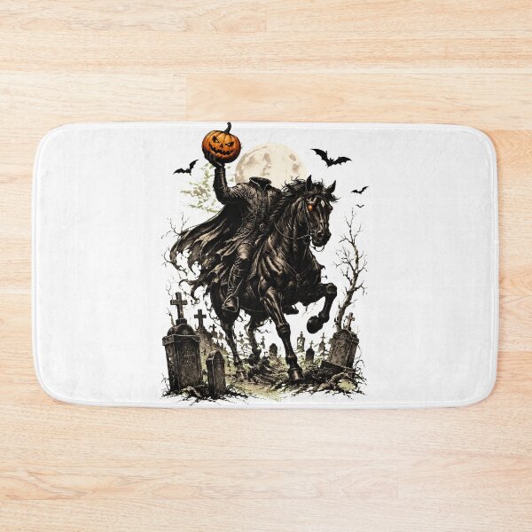 Item preview, Headless Pumpkin Knight Riding Horse Halloween Legend designed and sold by DavidSant59546.