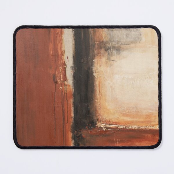 Item preview, Earthy Abstract Terracotta Black Cream designed and sold by Ed & Harmony.