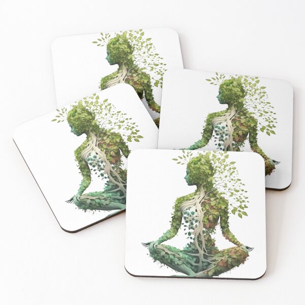 Item preview, Mother Earth Meditation Silhouette designed and sold by DKSH1234.