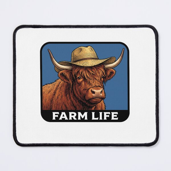 Item preview, Farm Life Highland Cow designed and sold by Roy & Tiffany.