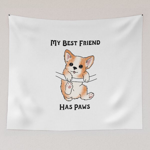 Item preview, My Best Friend Has Paws designed and sold by enrique1960.