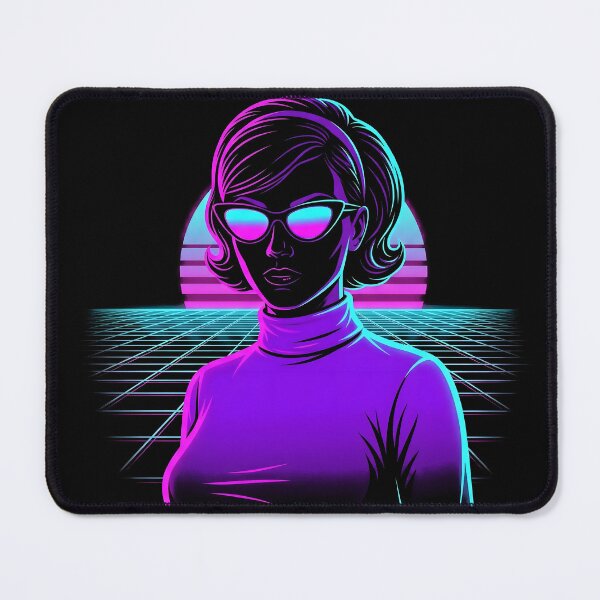 Item preview, Cate Archer No One Lives Forever Synthwave Gamer Graphic Tee designed and sold by Senpaiwaves.