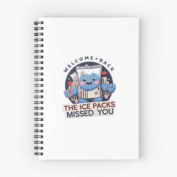 Item preview, Welcome Back The Ice Packs Missed You | Funny Recovery Humor Design designed and sold by CutieGalore.