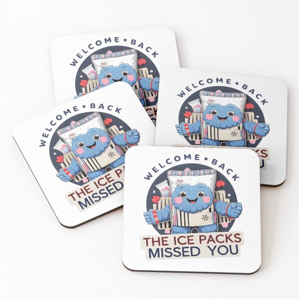Item preview, Welcome Back The Ice Packs Missed You | Funny Recovery Humor Design designed and sold by CutieGalore.