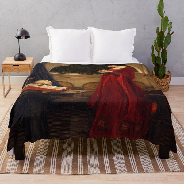 Artikelvorschau, Wandbild mit Kristallkugel, Vintage-Fantasy-Druck, mystische Frauendekoration für ein gotisches Zuhause entworfen und verkauft von RickE.