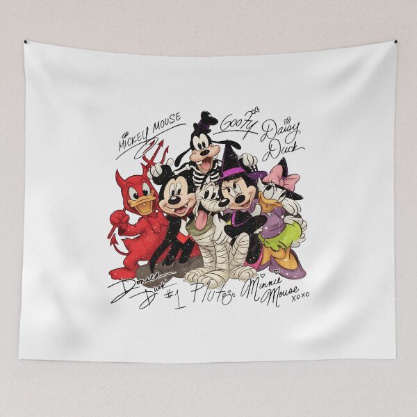 Item preview, Spooky Halloween Mouse Friends Skeleton Costume Party Cartoon Artwork designed and sold by JosephMoo55679.