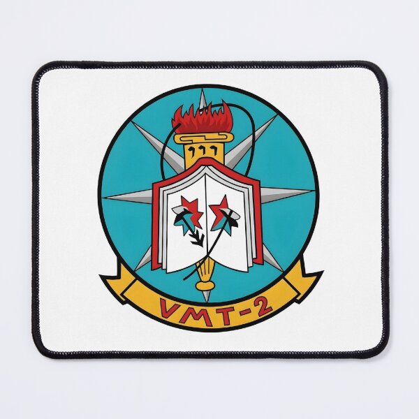 Item preview, USMC VMT-2 Squadron Emblem Patch designed and sold by CharlieDesings.