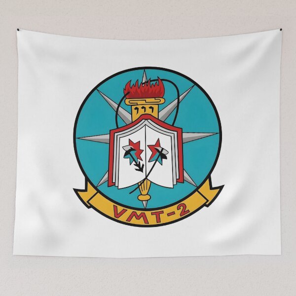Item preview, USMC VMT-2 Squadron Emblem Patch designed and sold by CharlieDesings.