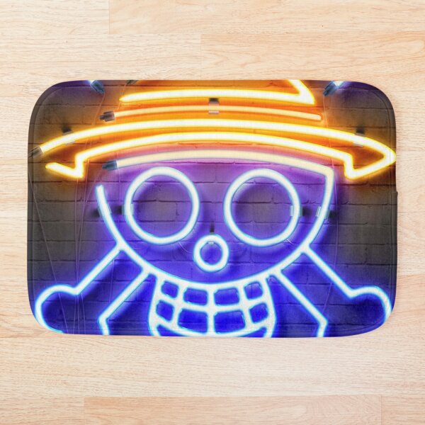 Item preview, Straw Hat Pirates Neon One Piece Logo designed and sold by Aduinn57708.