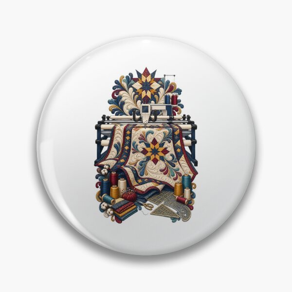 Item preview, Decorative Longarm Quilting Studio Art designed and sold by UrbanCanvvas.