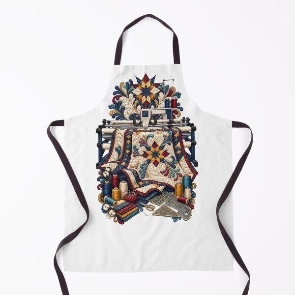 Item preview, Decorative Longarm Quilting Studio Art designed and sold by UrbanCanvvas.