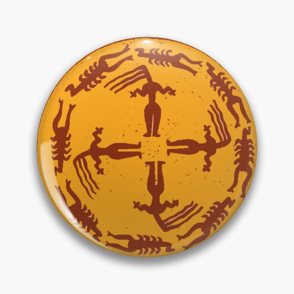 Item preview, Mesopotamian Wall Art, Ancient Symbolic Print, Four Winds and Scorpions Decor designed and sold by RickE.