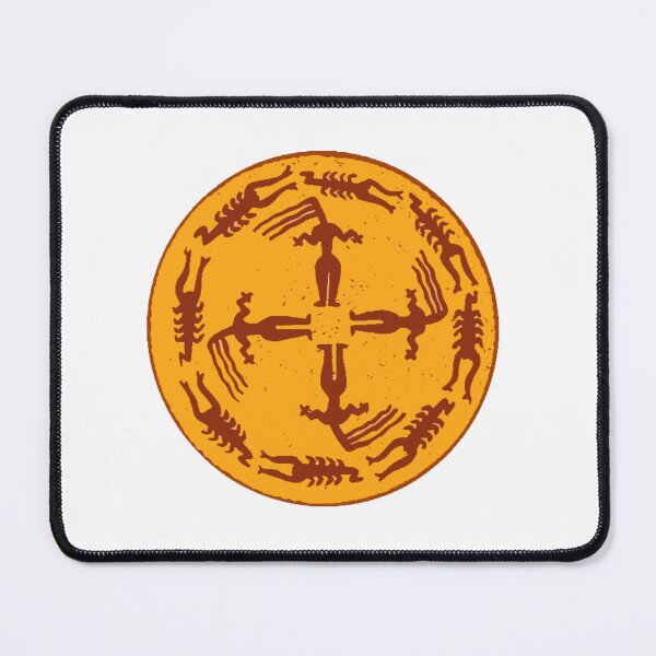 Item preview, Mesopotamian Wall Art, Ancient Symbolic Print, Four Winds and Scorpions Decor designed and sold by RickE.