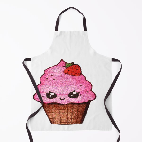 Item preview, Kawaii Strawberry Ice Cream designed and sold by Rainbowland123.