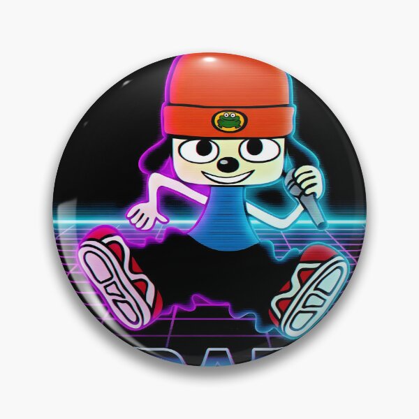 Artikelvorschau, Parappa PaRappa der Rapper Synthwave Gamer Grafik-T-Shirt entworfen und verkauft von Senpaiwaves.
