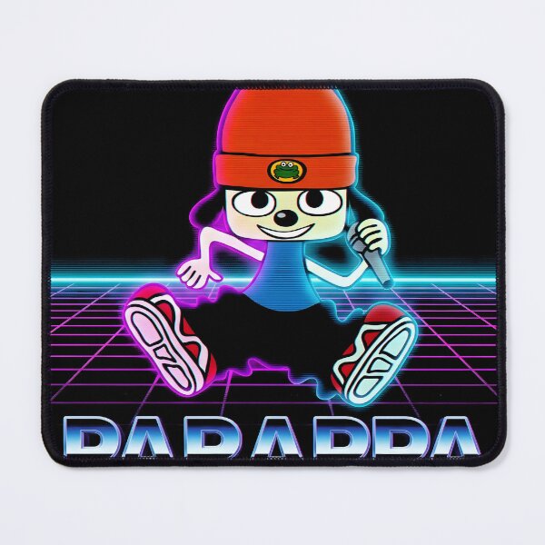 Item preview, Parappa PaRappa the Rapper Synthwave Gamer Graphic Tee designed and sold by Senpaiwaves.